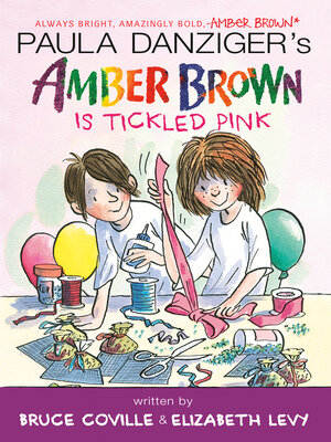 cover image of Amber Brown Is Tickled Pink